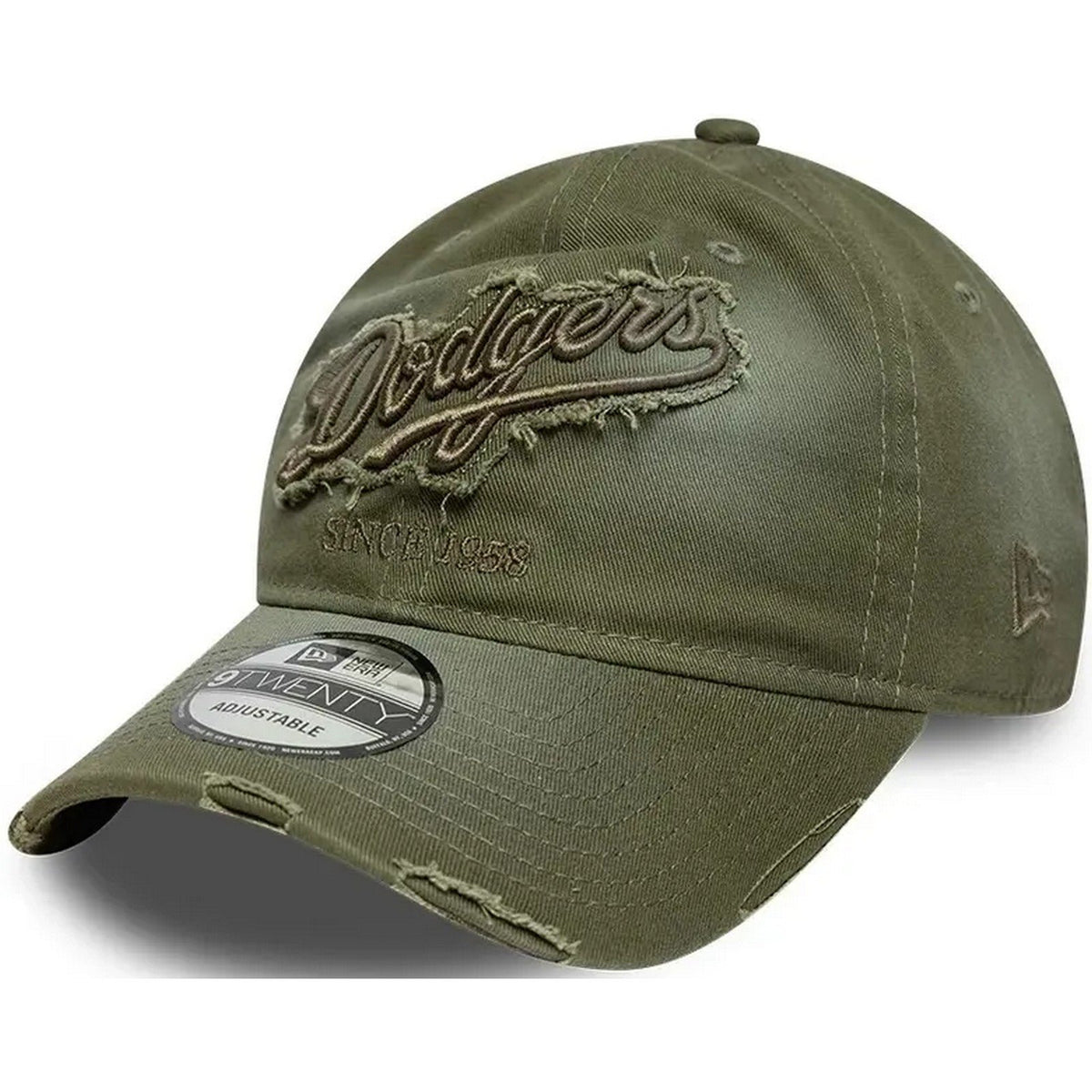Cappellini da baseball Unisex New Era - Distress Wordmark 9Twenty - Verde