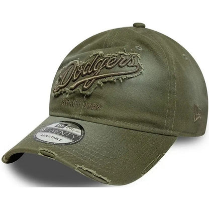 Cappellini da baseball Unisex New Era - Distress Wordmark 9Twenty - Verde