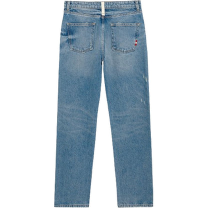 Amish Damenjeans – breiter – Blau