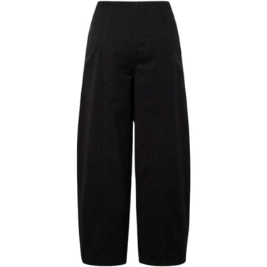 Pantaloni Donna Pieces - Pcastrid Hw Barrel Pants Dnm Bc - Nero