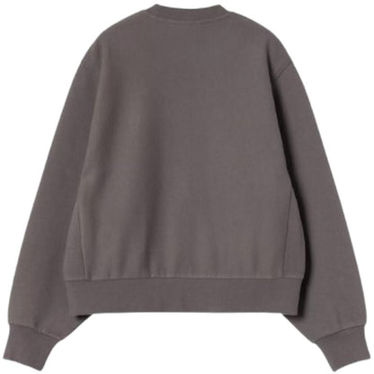 Felpe senza cappuccio Donna Carhartt Wip - W' American Script Sweat - Viola