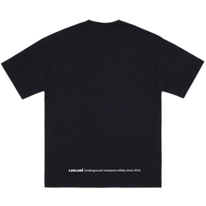 T-shirt Uomo Usual - Militia T-Shirt - Nero