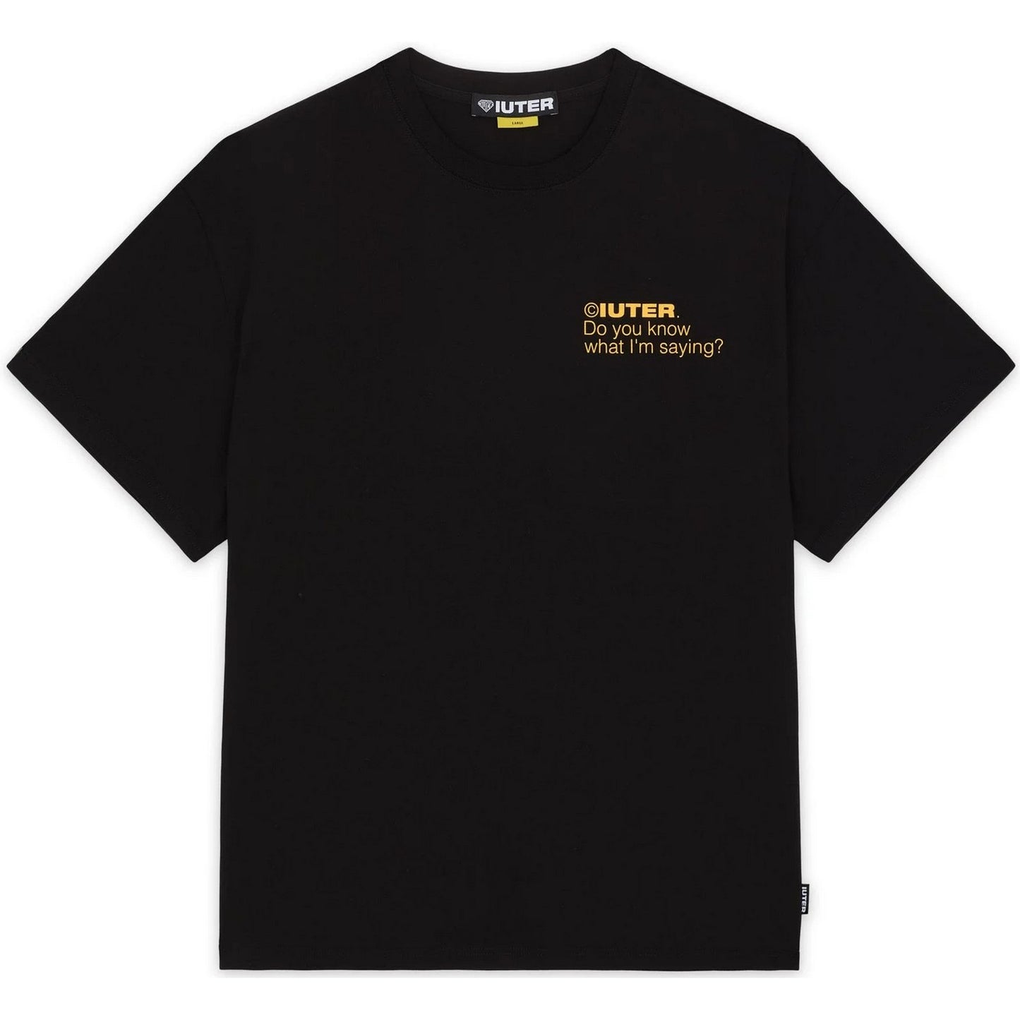 T-shirt Uomo Iuter - Sense Tee - Nero