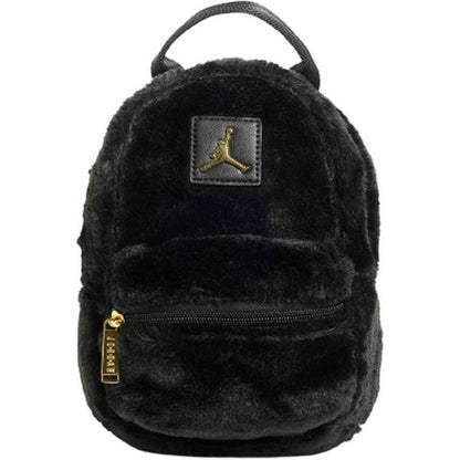 Zaini Casual Ragazzi Unisex Jordan - Jag Faux Fur Mini Backpack - Nero