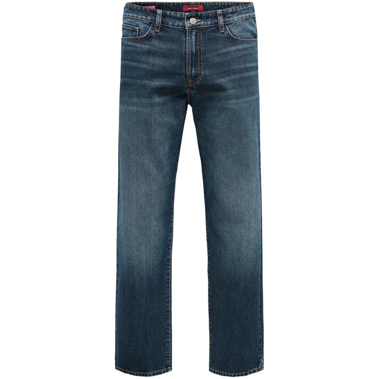 Jeans Uomo Only & Sons - Onsedge Straight Db 2103 Azg Dnm - Blu
