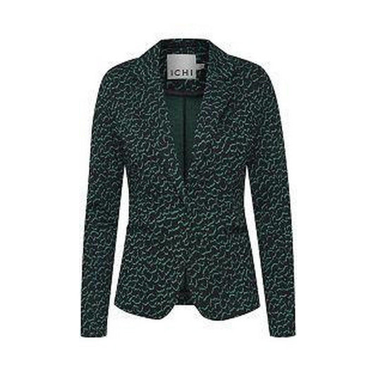 Giacche Donna Ichi - Ihkate Jacquard Bl3 - Verde