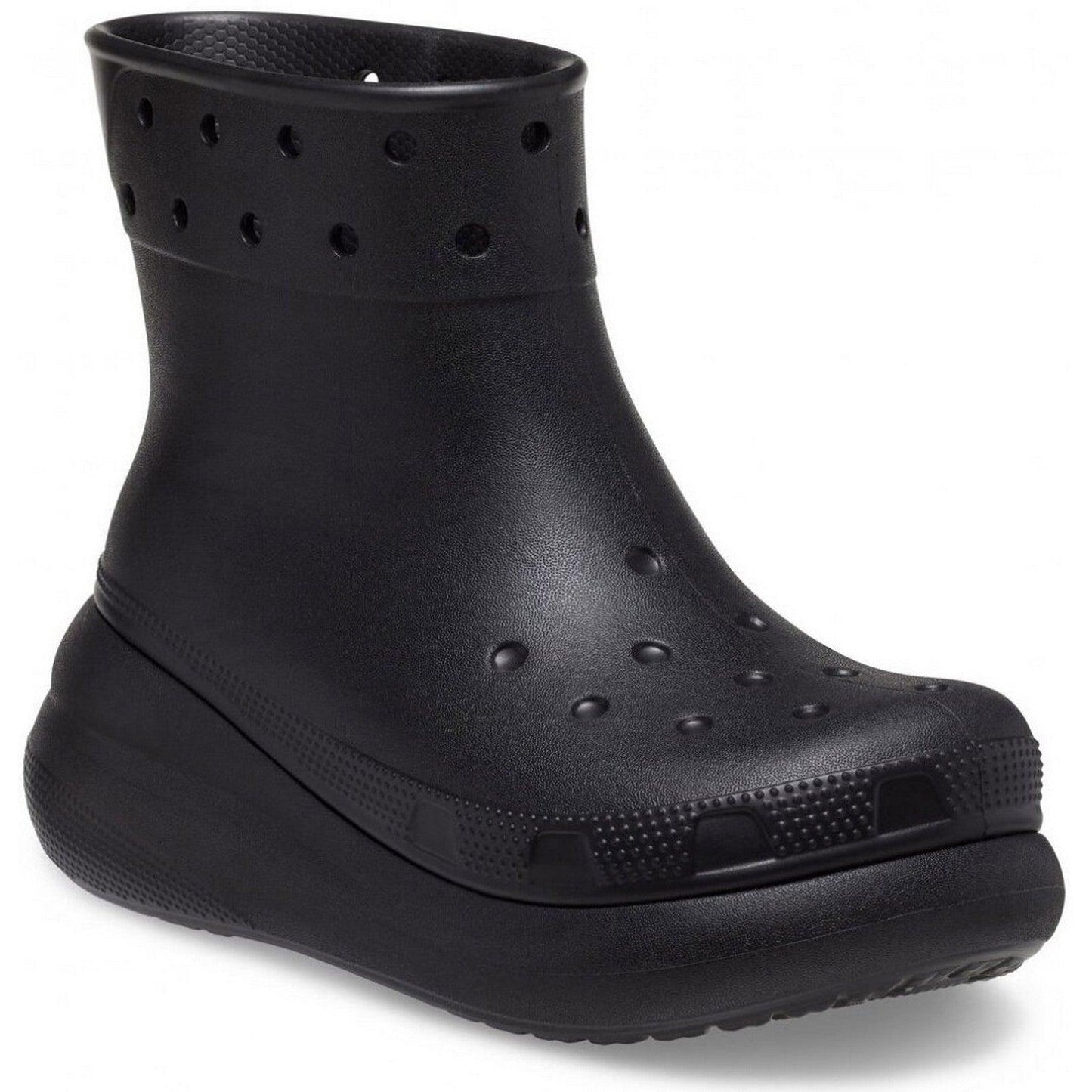 Stivali Donna Crocs - Classic Crush Rain Boot - Nero