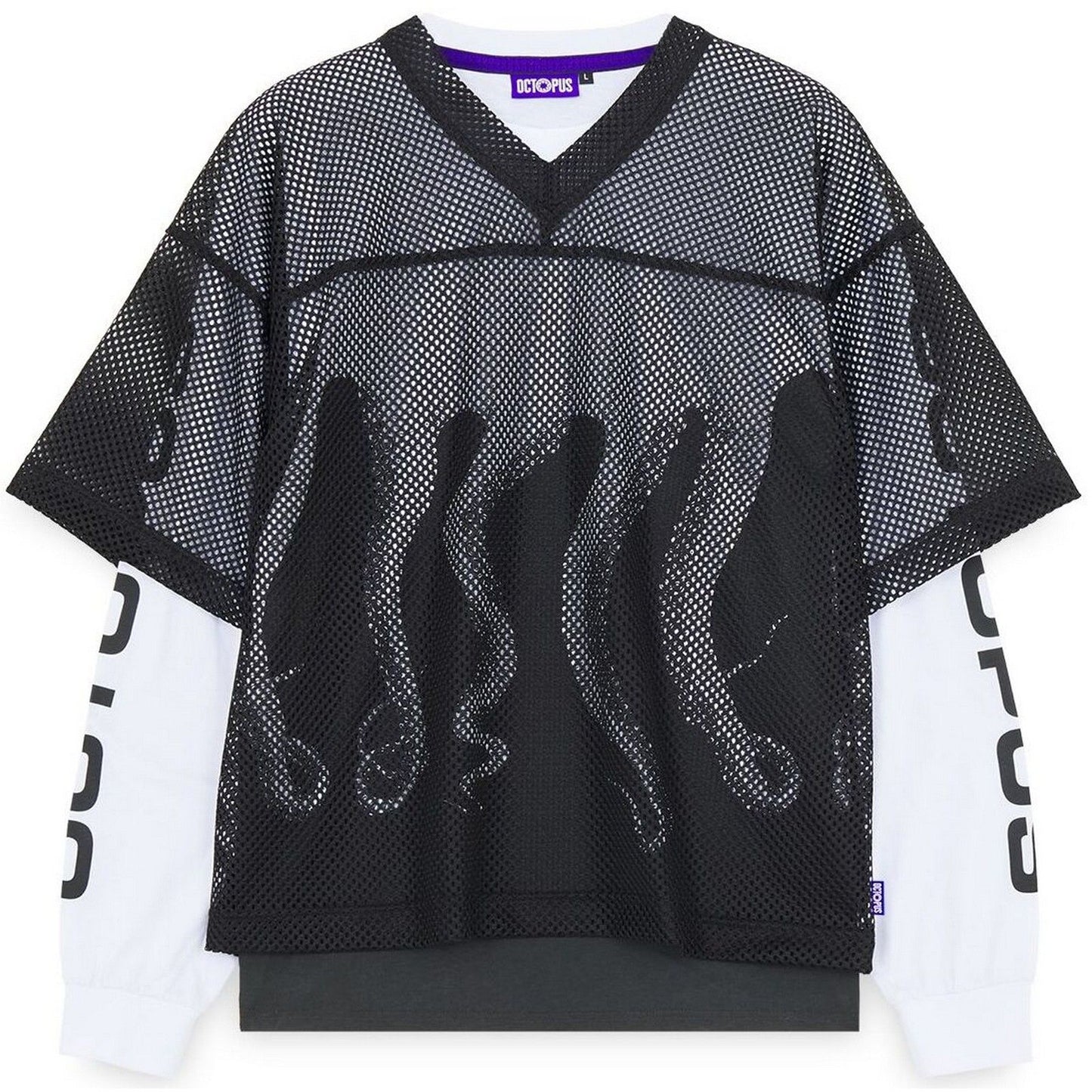 Maglie a manica lunga Uomo Octopus - Octopus OG Kicker Football LS Tee - Nero