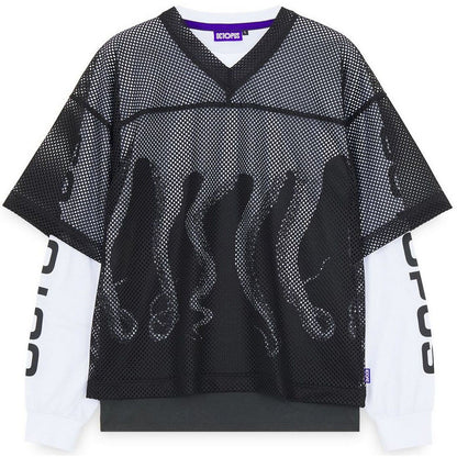 Maglie a manica lunga Uomo Octopus - Octopus OG Kicker Football LS Tee - Nero