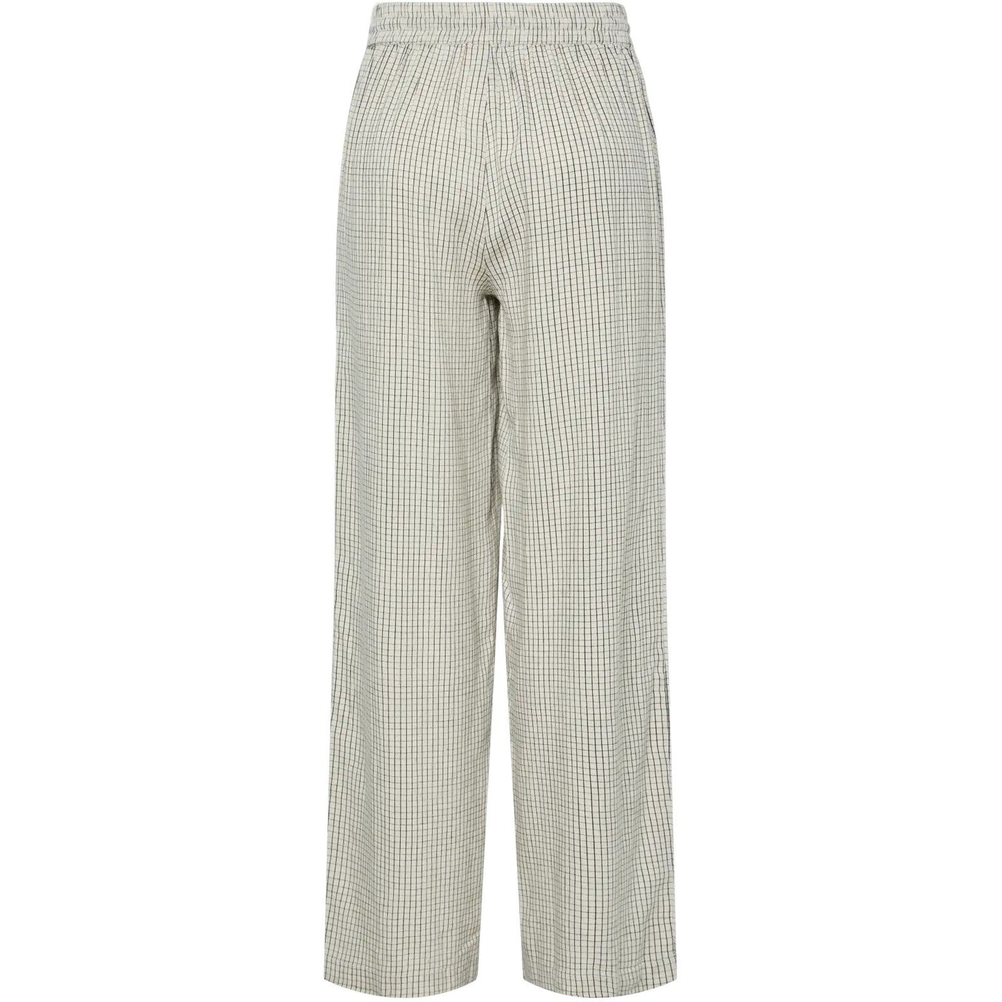 Pantaloni Donna Pieces - Pcpia Hw Wide Pants Wvn Noos - Beige
