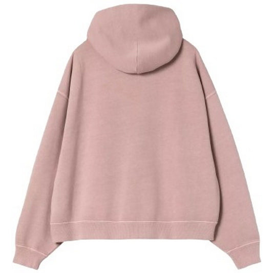 Felpe con cappuccio Donna Carhartt Wip - W' Hooded Benton Jacket - Rosa