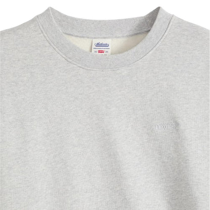 Felpe senza cappuccio Uomo Levi's - Authentic Crewneck Sweatshirt - Grigio