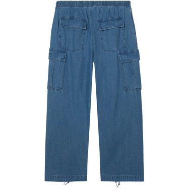 Obey Pantalones para hombre - Pantalón cargo Giant Denim - Azul