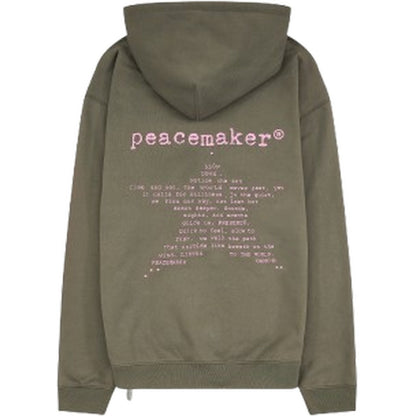 Felpe con cappuccio Uomo OAMC Peacemaker - Loose Fit Hoodie Star Print - Grigio