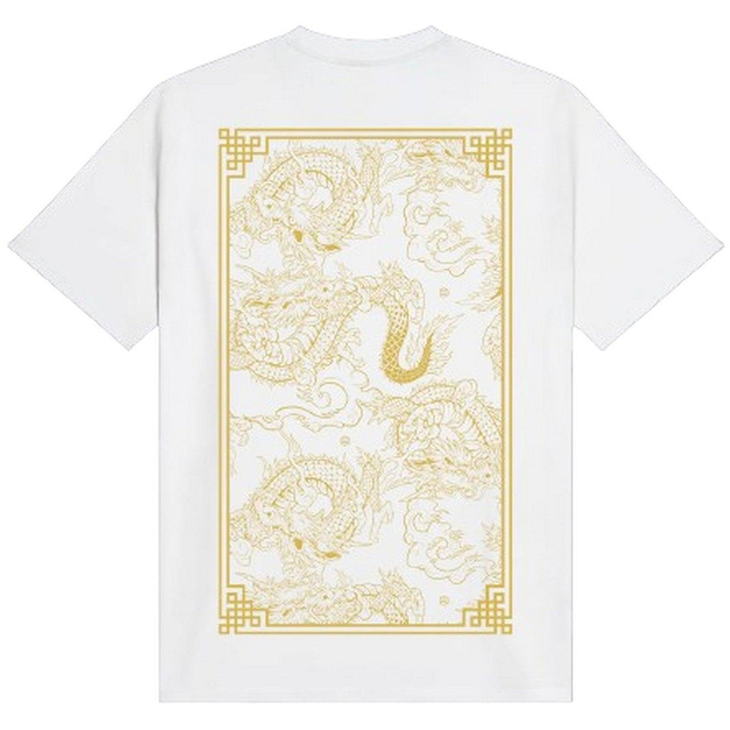 T-shirt Uomo Dolly Noire - Chinese Dragon Tee - Bianco