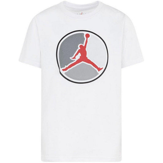 T-shirt Ragazzi Unisex Jordan - Jdb Air Jordan Hbr Ring Ss Tee - Bianco