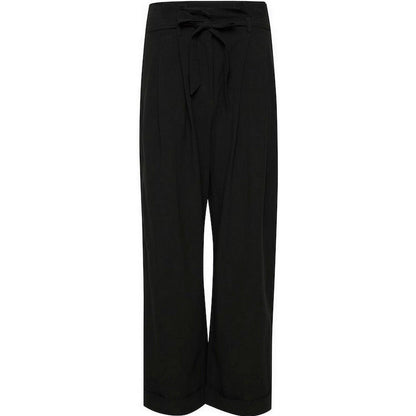 Pantaloni Donna Ichi - Ihyahya Pa Fl - Nero