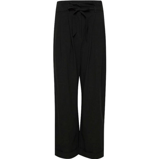 Pantaloni Donna Ichi - Ihyahya Pa Fl - Nero