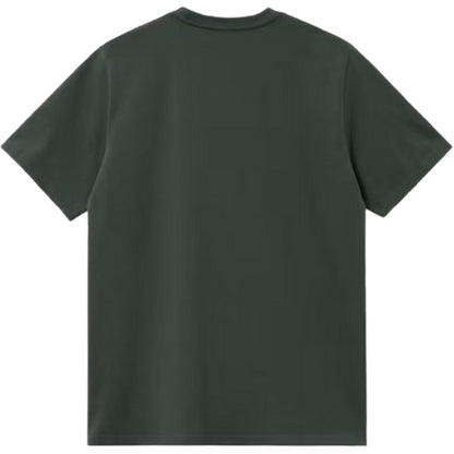 T-shirt Uomo Carhartt Wip - S/S Script T-Shirt - Verde