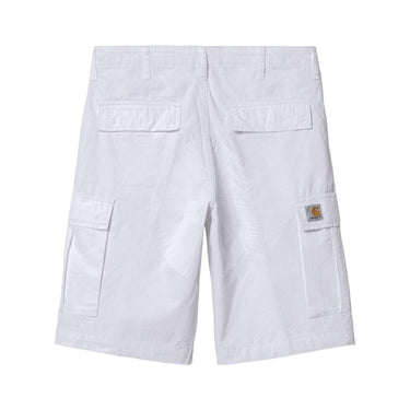 Bermuda Uomo Carhartt Wip - Regular Cargo Short - Bianco