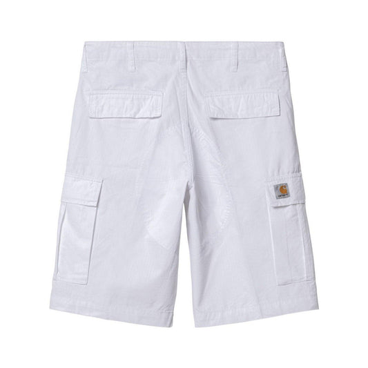 Bermuda Uomo Carhartt Wip - Regular Cargo Short - Bianco