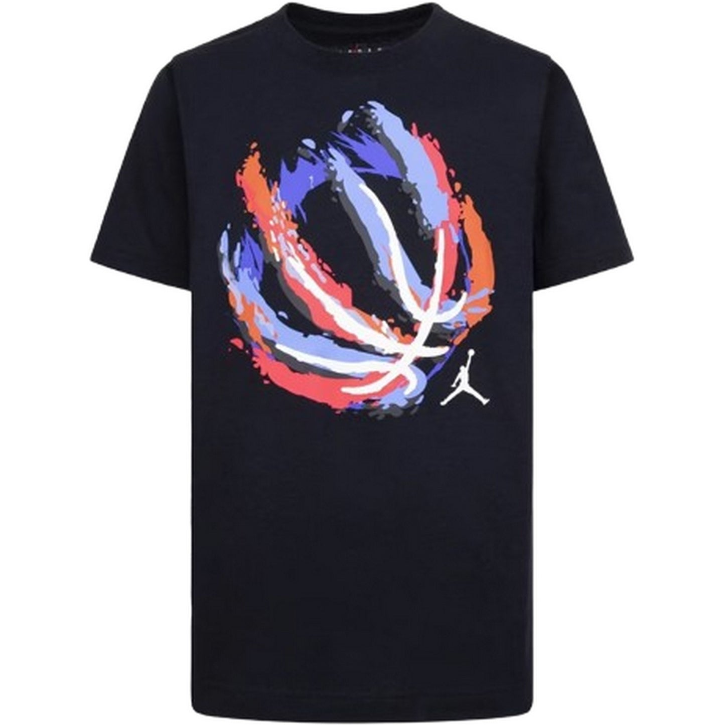 T-shirt Ragazzi Unisex Jordan - Jdb Bball Fire Ss Tee - Nero