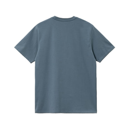 T-shirt Uomo Carhartt Wip - S/S Pocket T-Shirt - Blu