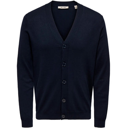 Cardigan Uomo Only & Sons - Onswyler Life Reg 14 Cardigan Knit - Blu