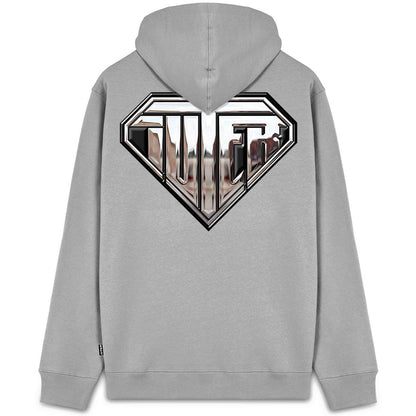 Felpe con cappuccio Uomo Iuter - Liquid Logo Hoodie - Grigio