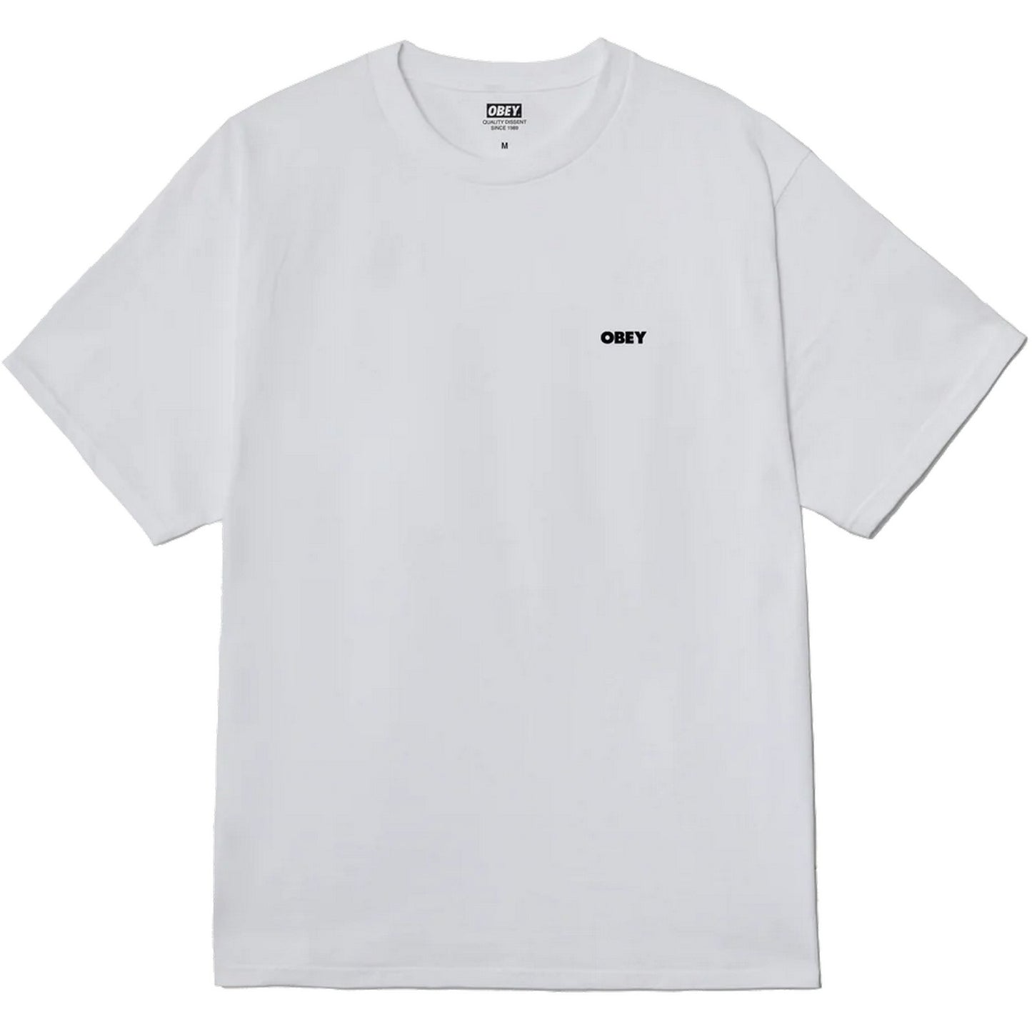 T-shirt Uomo Obey - I Will Obey Tee - Bianco