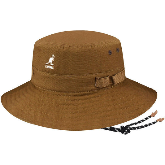 Cappelli alla pescatora Unisex Kangol - Utility Cords Jungle Hat - Marrone