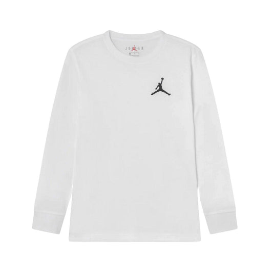 Maglie a manica lunga Ragazzi Unisex Jordan - Jumpman Air Emroidery - Bianco