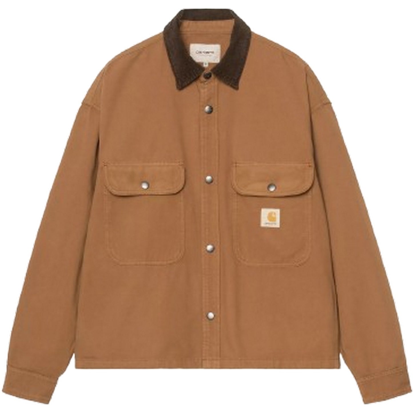 Camicie casual Uomo Carhartt Wip - Prescott Shirt Jac - Marrone