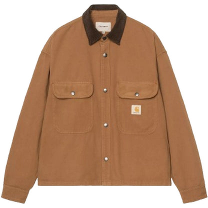 Camicie casual Uomo Carhartt Wip - Prescott Shirt Jac - Marrone