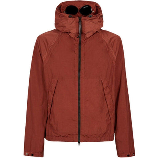 Giacche Uomo C.P. Company - Chrome—R Goggle Jacket - Arancione