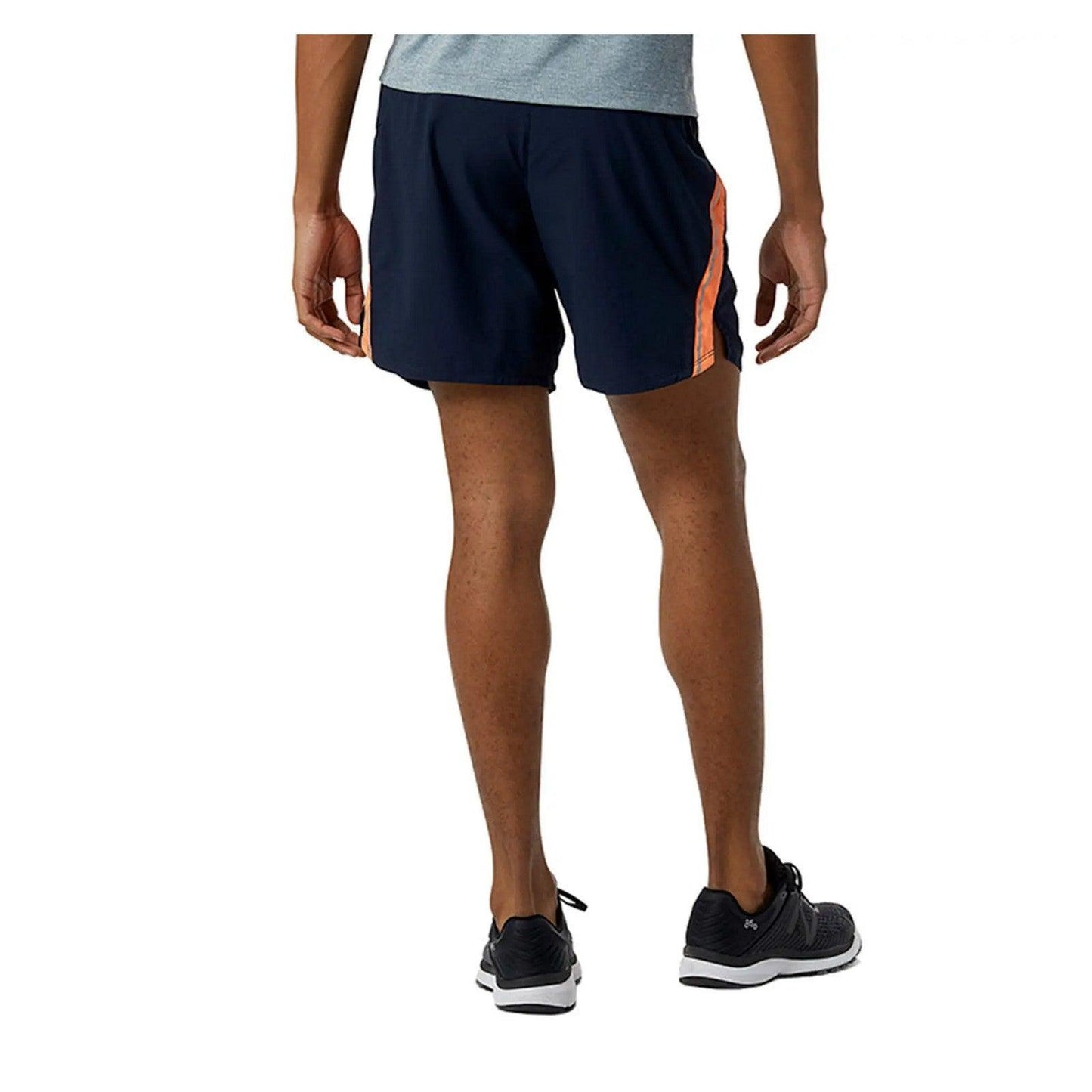 Pantaloncini Uomo New Balance - Impact Run 7 Inch Short - Arancione