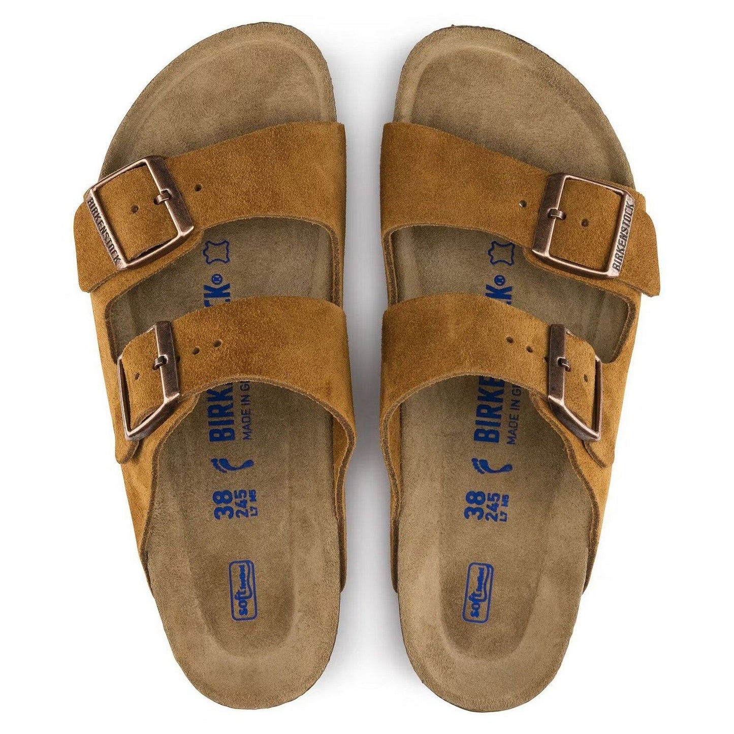Sandali Unisex Birkenstock - Arizona Sfb - Marrone