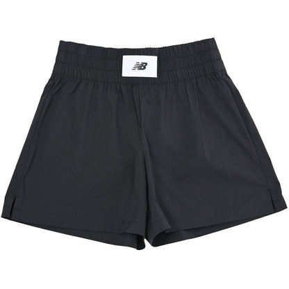 New Balance Women's Shorts - Pull On Boxer Short - Black