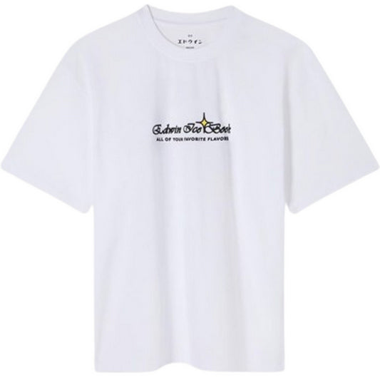 T-shirt Uomo Edwin - Love In The Books Ts - Bianco