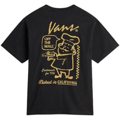 T-shirt Uomo Vans - 66 Baked In Loose Ss - Nero