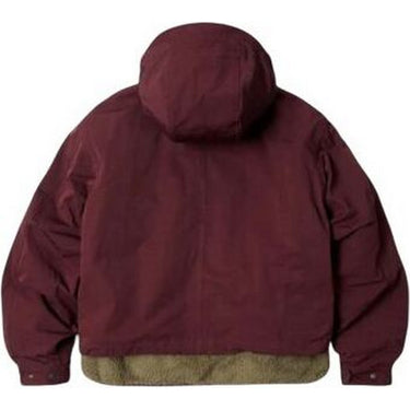 Kurtki męskie Frizmworks – Parka z kapturem Smock – Brązowa