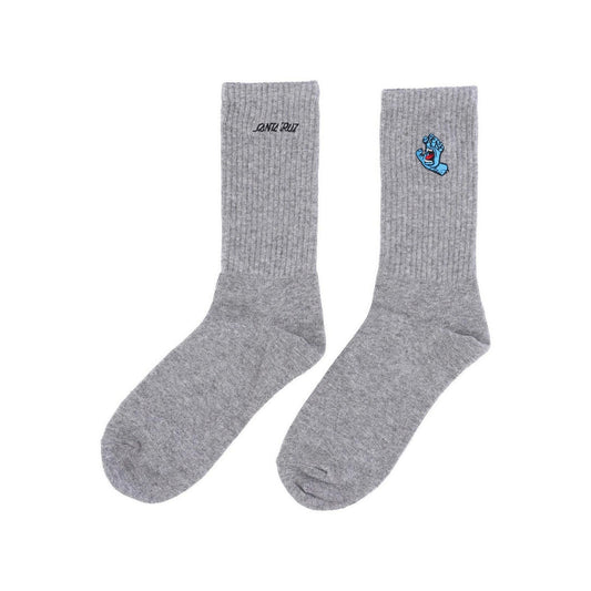 Calze Uomo Santa Cruz - Screaming Mini Hand Sock - Grigio