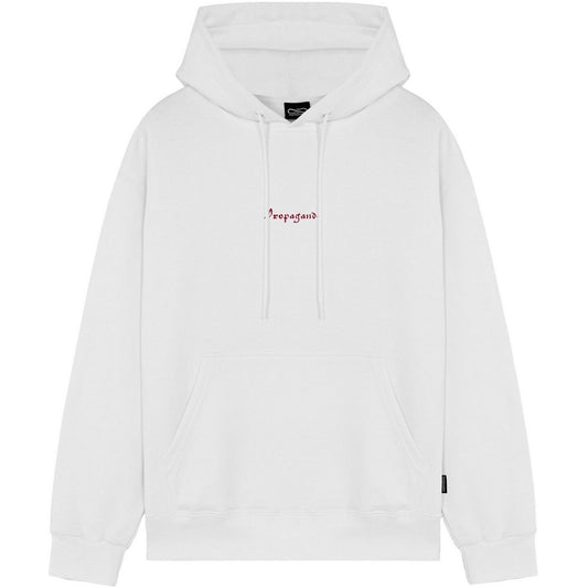 Felpe con cappuccio Uomo Propaganda - Hoodie Ribs Blossom - Bianco
