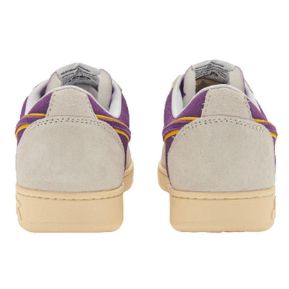 Sneaker Unisex Diadora - Magic Basket Low Suede Leather - Bianco