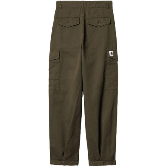Pantaloni Donna Carhartt Wip - W' Collins Pant - Verde