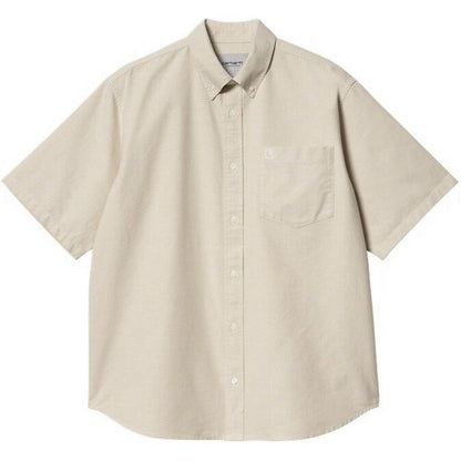 Camicie casual Uomo Carhartt Wip - S/S Braxton Shirt - Beige