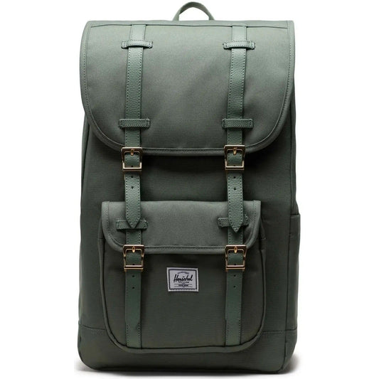 Zaini Casual Unisex Herschel - Herschel Little America Backpack - Verde