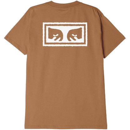 T-shirt Unisex Obey - Obey Eyes 3 Classic Tee - Marrone