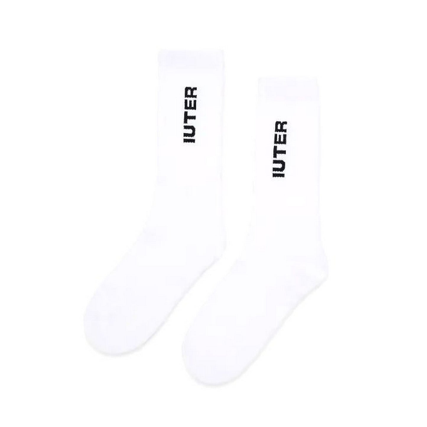 Calze Unisex Iuter - Logo Tennis Socks - Bianco