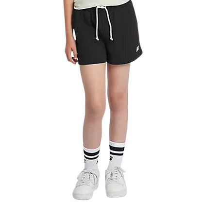 Pantaloncini Donna New Balance - Sport Essentials Short 3 - Nero
